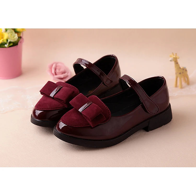 Giày Phong Cách Vintage Cực Xinh Cho Bé Gái 3 - 12 Tuổi G3 - Đen