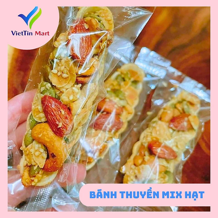 Bánh Thuyền Mix Hạt Dinh Dưỡng VIETTIN MART
