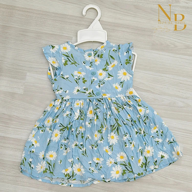Váy Hoa Cho Bé Gái Sơ Sinh Đến 12 Tháng Tuổi NB House Kids (3.5Kg - 12Kg)