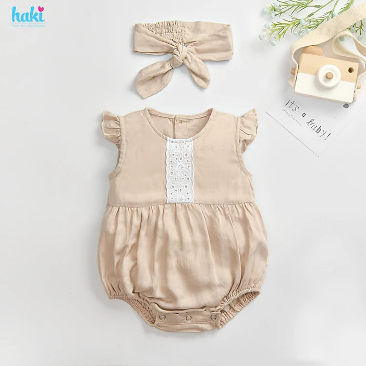 Bộ body cánh tiên cho bé Haki HK505