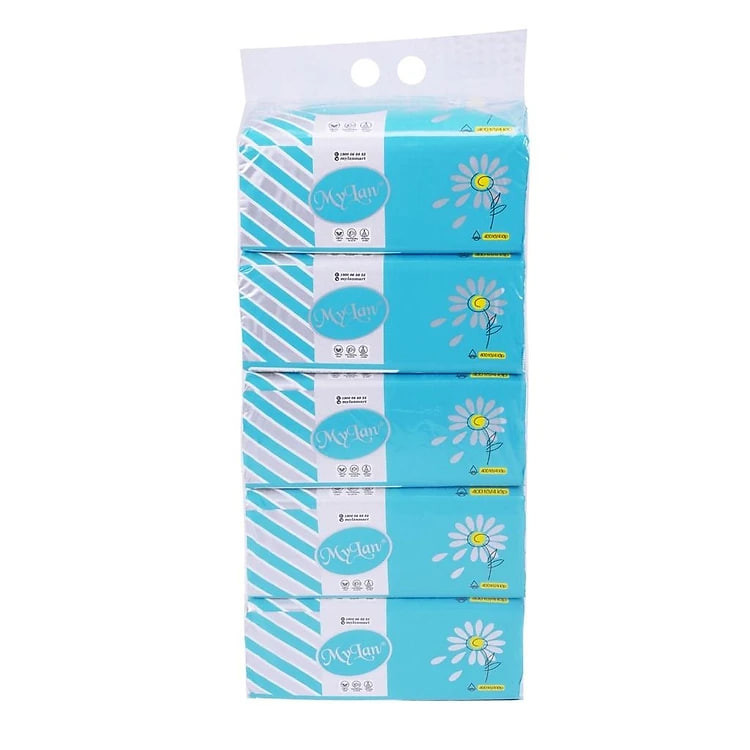 https://tiktokshop-seller-vn.com/Lốc 5 Gói Giấy Ăn Rút, Khăn Giấy Rút Lụa MyLan Hoa Cúc / Táo Xanh Cao Cấp Siêu Dai và Mềm Mịn 4 Lớp Giấy