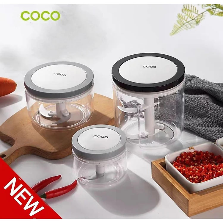 Dụng cụ máy xay tỏi ớt thịt và thực phẩm nhà bếp thông minh tiện lợi đa năng E1920 có nhiều size