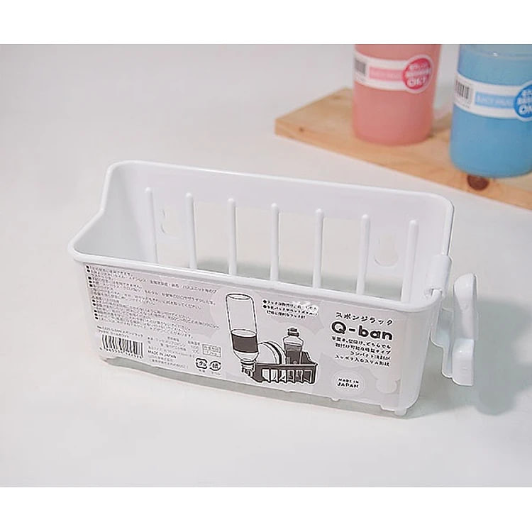 Giá treo vật dụng đa năng Yamada dạng lưới, có núm hít silicon - Màu trắng - Nội địa Nhật Bản