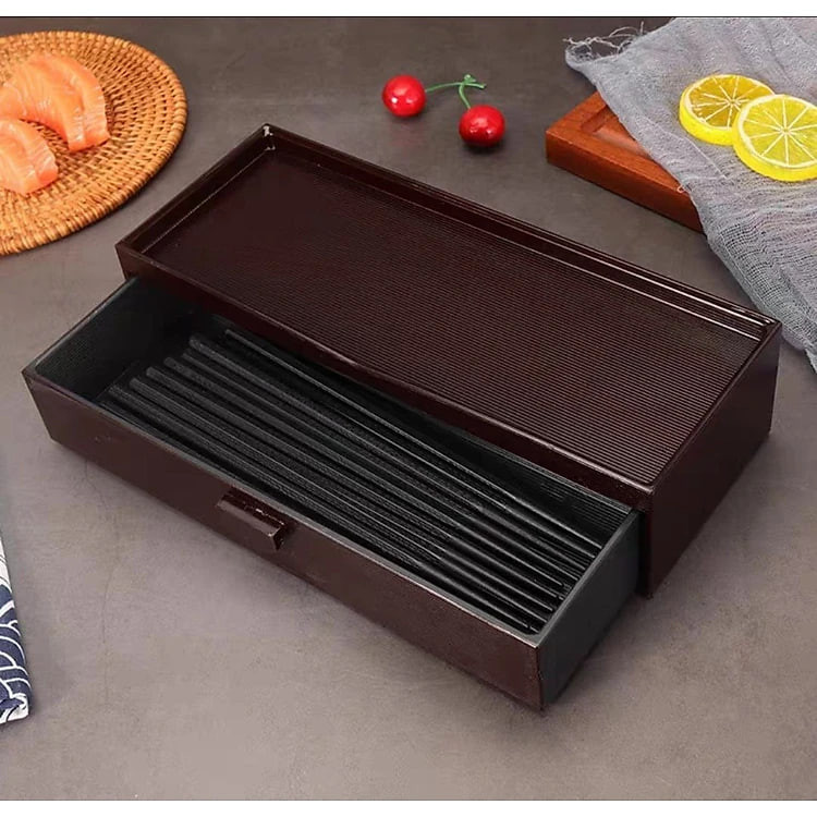 HỘP ĐỰNG MUỖNG  ĐŨA ĐỂ GIA VỊ CÓ NGĂN KÉO – THIẾT KẾ SANG TRỌNG & TIỆN LỢI