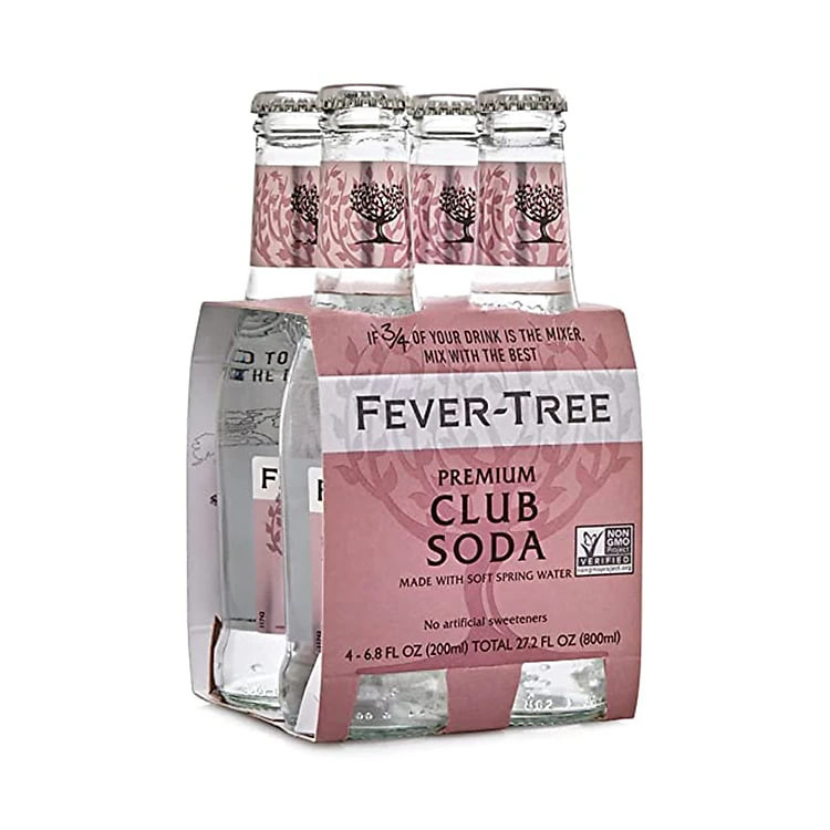 Fever Tree Premium Club Soda - Lốc 4 Chai