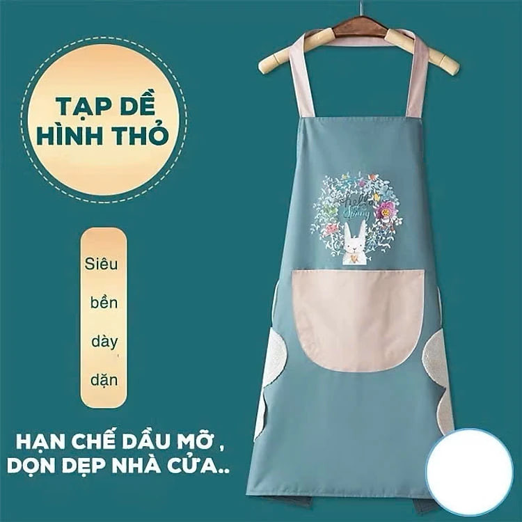 Tạp Dề Pha Chế Chống Thấm Nước, Dễ Dàng Vệ Sinh, Nấu Ăn Tiện Dụng - HÀNG CHÍNH HÃNG MINIIN