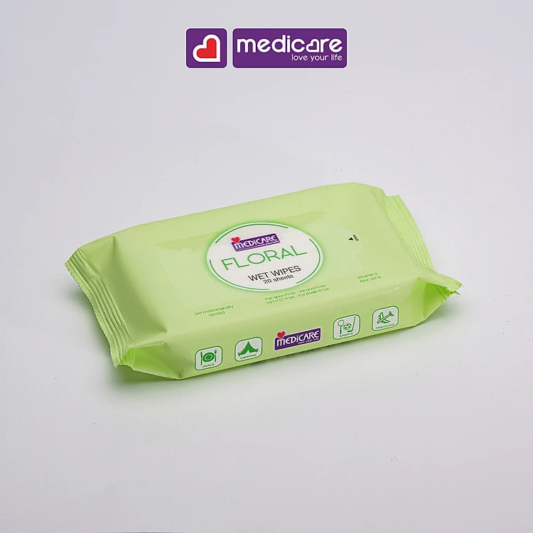 Khăn ướt MEDiCARE du lịch 20 tờ