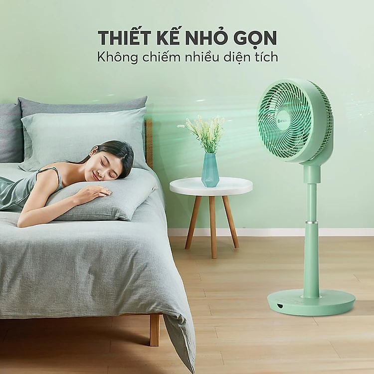 Quạt tuần hoàn không khí Elmich CFE-8791, làm mát diện rộng và làm mới không khí tới 20 lần/giờ, quạt tạo luồng gió tuần hoàn và điều hòa không khí trong phòng - Hàng chính hãng