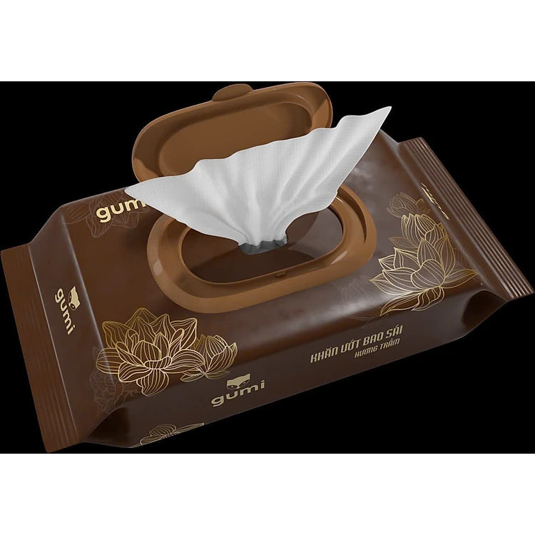 Khăn Ướt Lau Bàn Thờ Gumi - Khăn Ướt Bao Sái Hương Tràm, Kháng Khuẩn, Sạch Sẽ Tâm Linh - HÀNG CHÍNH HÃNG MINIIN