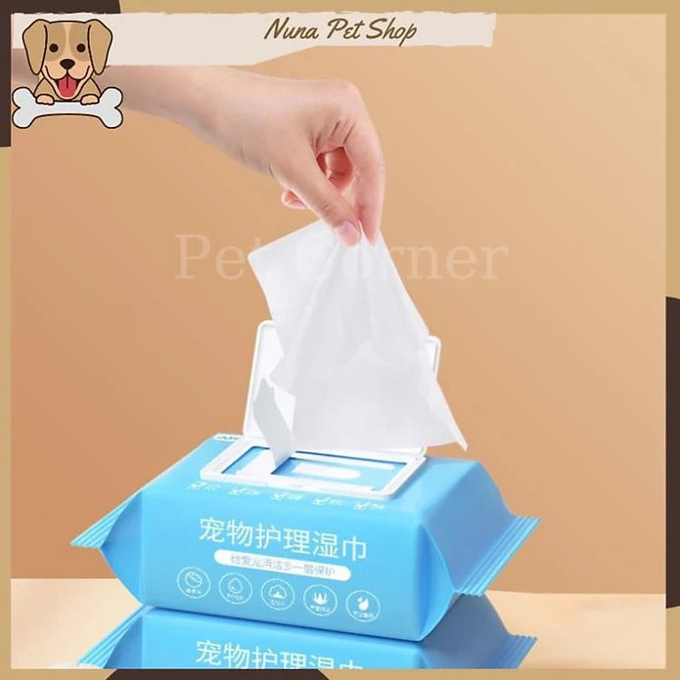 Khăn ướt đa năng cho chó mèo Borammy