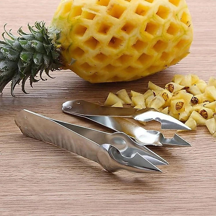 Dụng Cụ Gắp Mắt Dứa Bằng Inox Tiện Lợi
