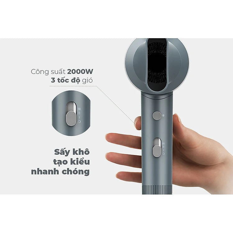 Máy Sấy Tóc SUNHOUSE SHD2315 - Màu Ngẫu Nhiên - Hàng Chính Hãng