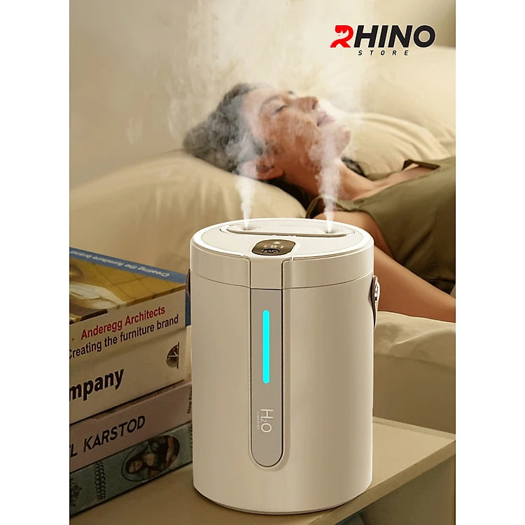 Máy tạo ẩm phun sương sạc pin Rhino H805, dung tích 2 lít, 3 chế độ - hàng chính hãng