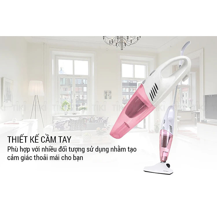 Máy hút bụi cầm tay Daewoo DWX-E620P (P) (600W) - Hàng chính hãng