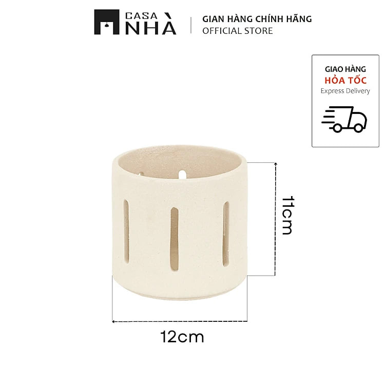 Lồng đèn - Đồ đựng nến gốm sứ trang trí, decor nhà cửa NANU
