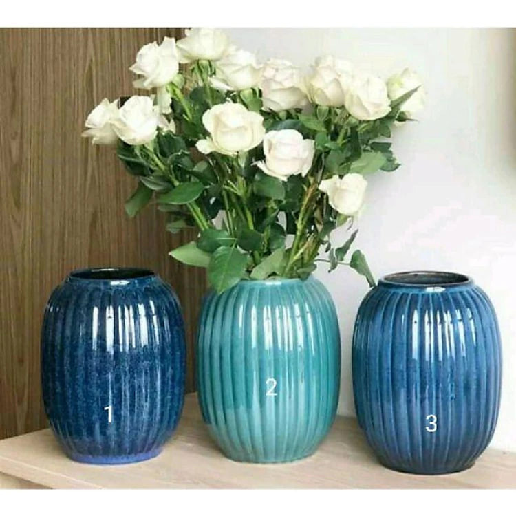 Lọ hoa bình bóng tròn