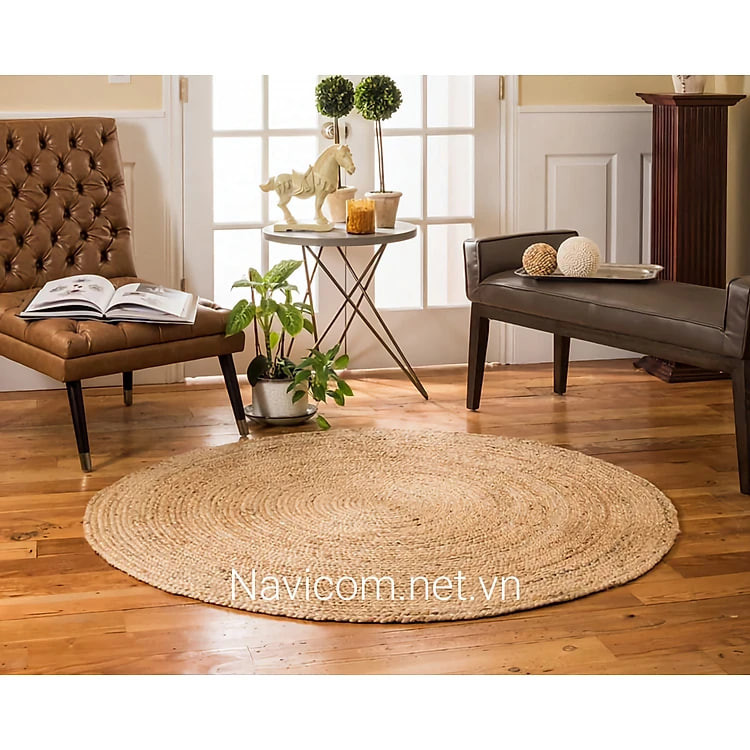 Thảm tròn trang trí homdecore