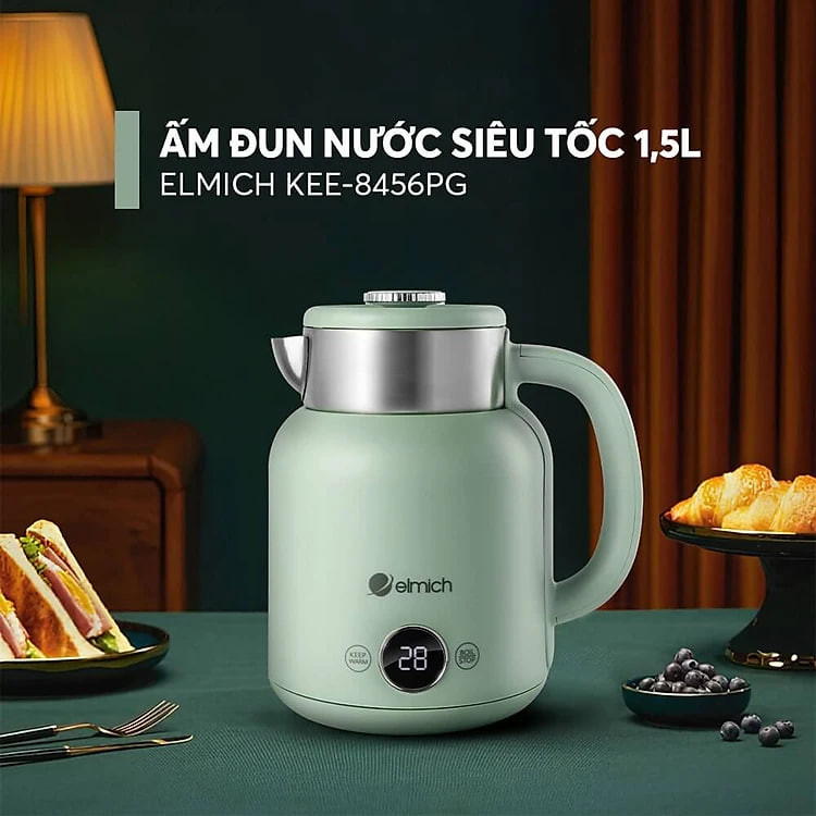 Ấm siêu tốc Elmich KEE 8456 - Hàng chính hãng