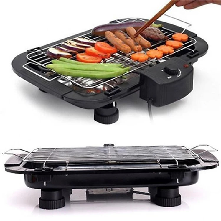Bếp Nướng Điện Công Nghệ Nướng Hàn Quốc Không Khói Công Suất 2000w - Hàng Chính Hãng