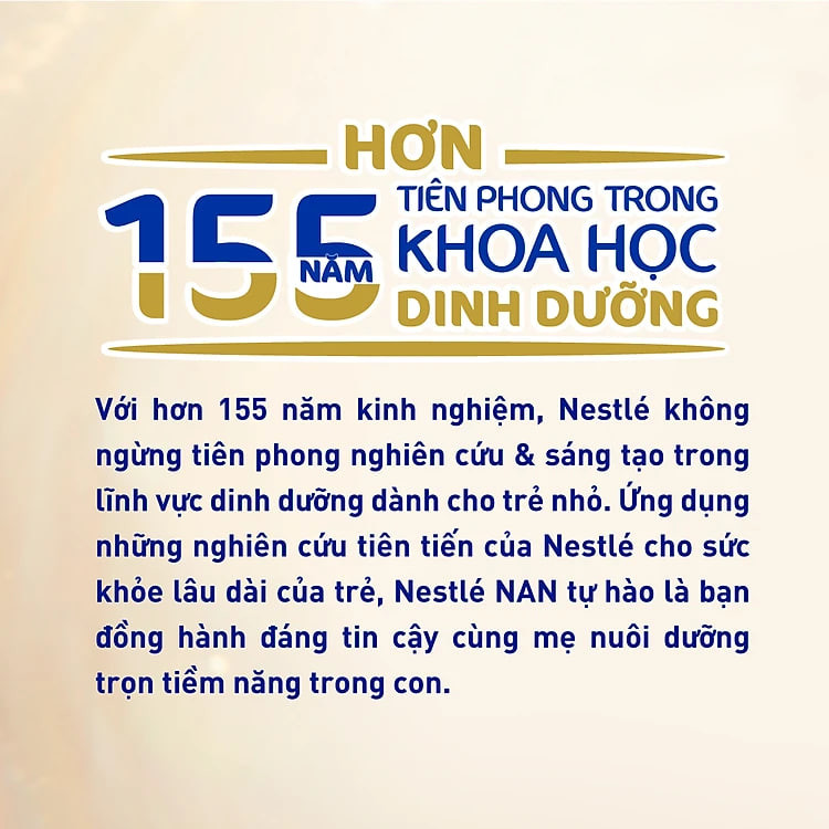 Sữa bột Nestlé NAN SUPREMEPRO 1 400g nhập khẩu Đức với 5HMO & đạm Gentle Optipro ( Dành cho trẻ từ 0 - 12 tháng tuổi)