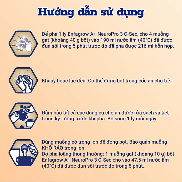 Thực phẩm bổ sung Enfagrow A+ NeuroPro 3 C-Sec 800g