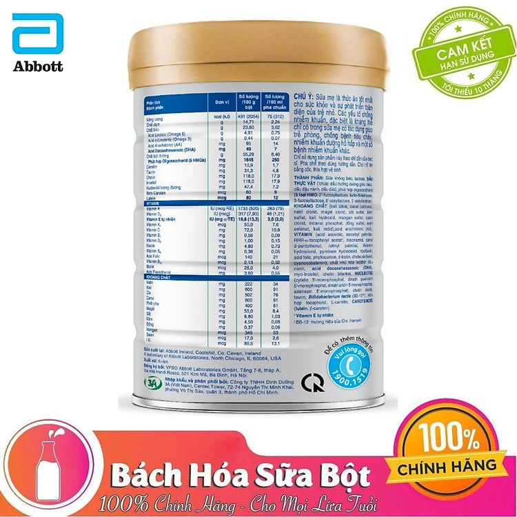 Sữa bột Abbott Similac Total Protection 0+ (380g)