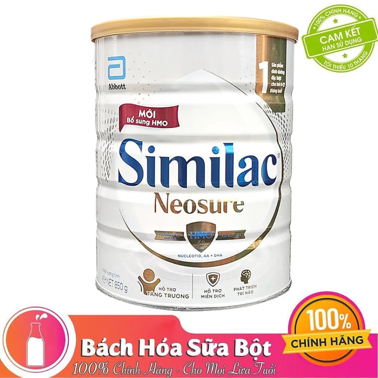 Sữa Bột Abbott Similac Neosure IQ SNVLA (850g)