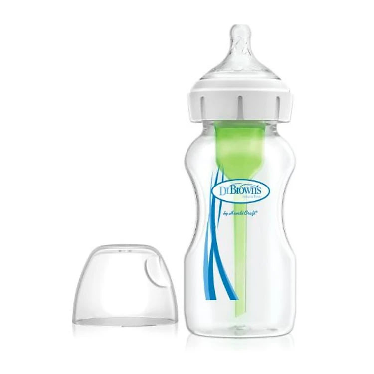 Bình sữa cổ rộng 150ml và 270ml nhựa pp options Plus phiên bản 2019