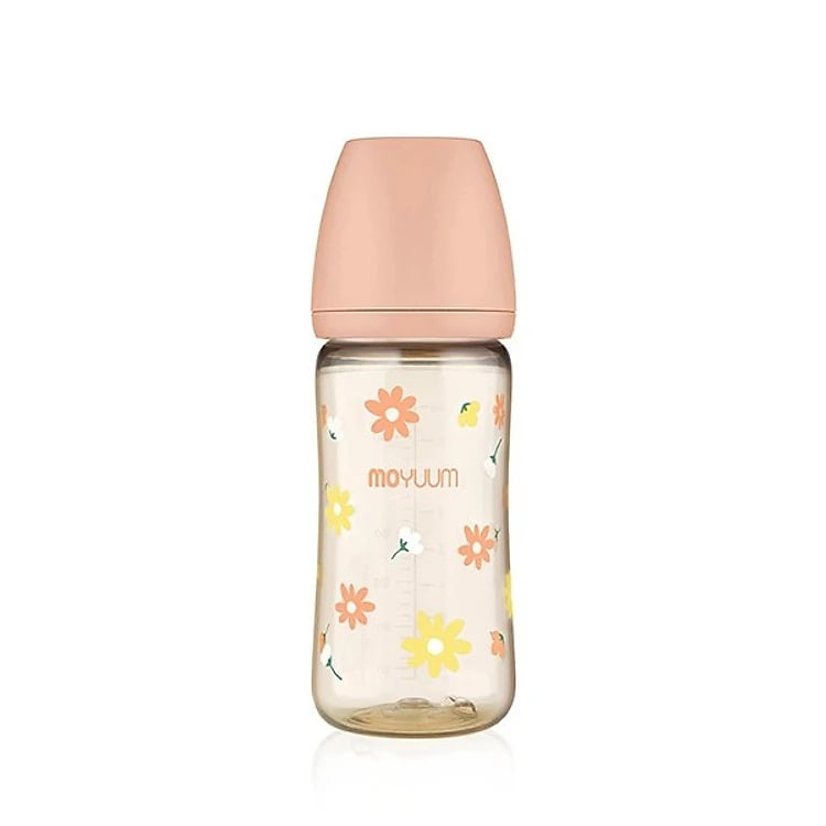 Bình sữa trẻ em PPSU cao cấp Moyuum 170m/270ml nhiều màu