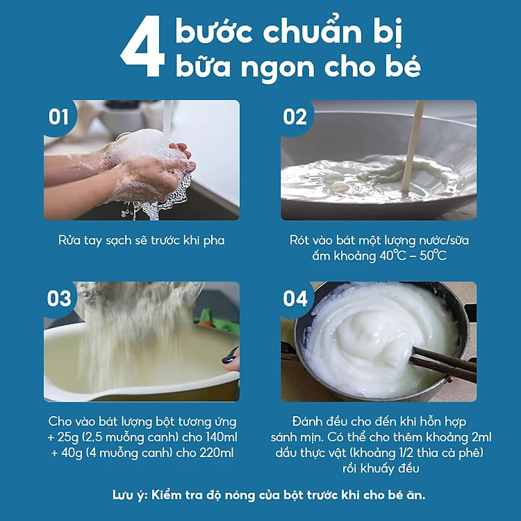 Bột Ăn Dặm Humababy Vị Thịt Gà Rau Củ - Hộp 10 Gói x 25g