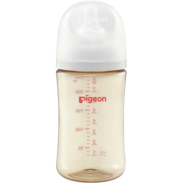 Bình sữa Pigeon PPSU Plus thế hệ III 160ml/240ml