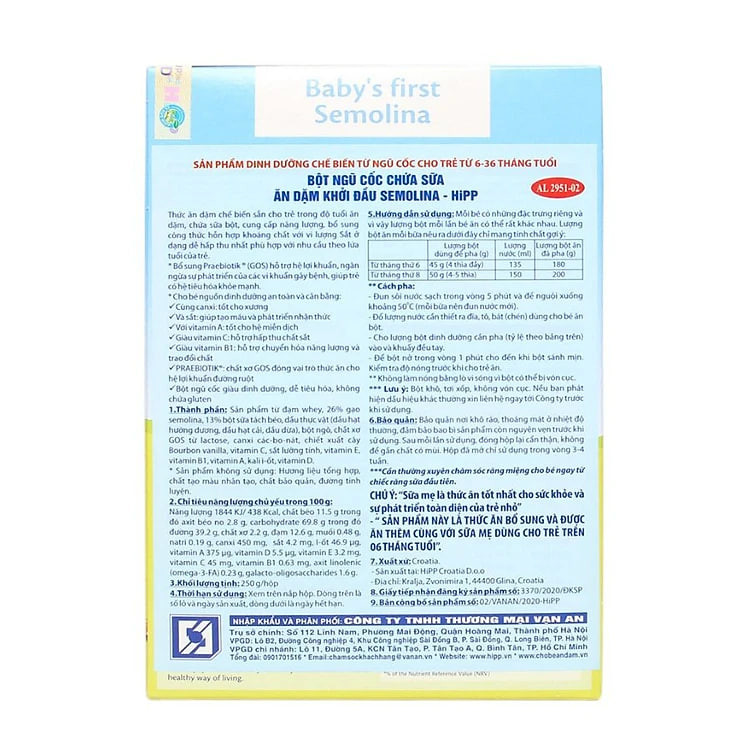 Bột ăn dặm dinh dưỡng Sữa - Ăn dặm khởi đầu HiPP Organic 250g