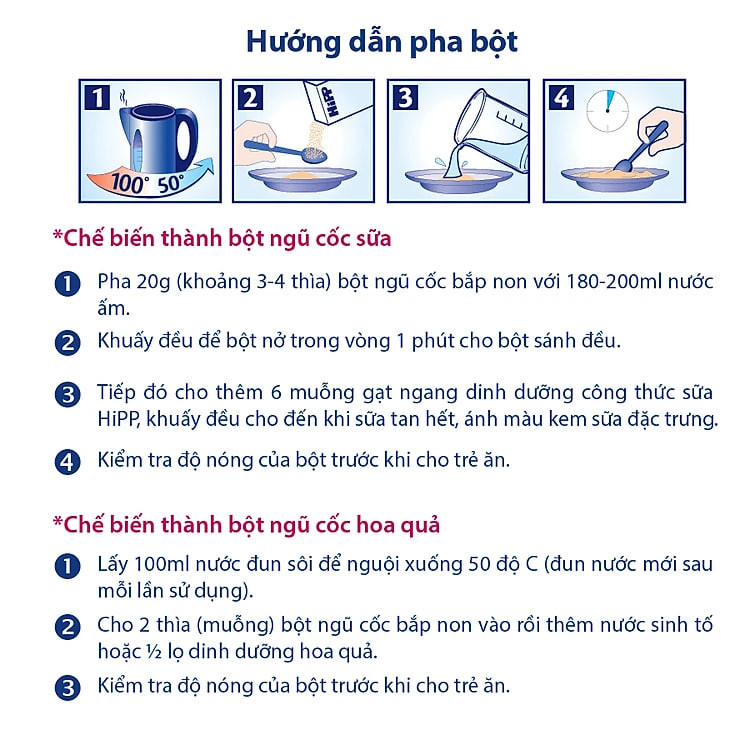 Bột ăn dặm dinh dưỡng Gạo nhũ nhi HiPP Organic 200g