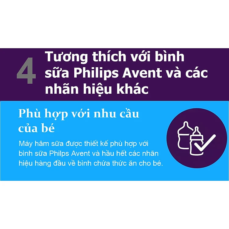 Máy hâm sữa và thức ăn siêu tốc Sunshine hiệu Philips Avent 358.00