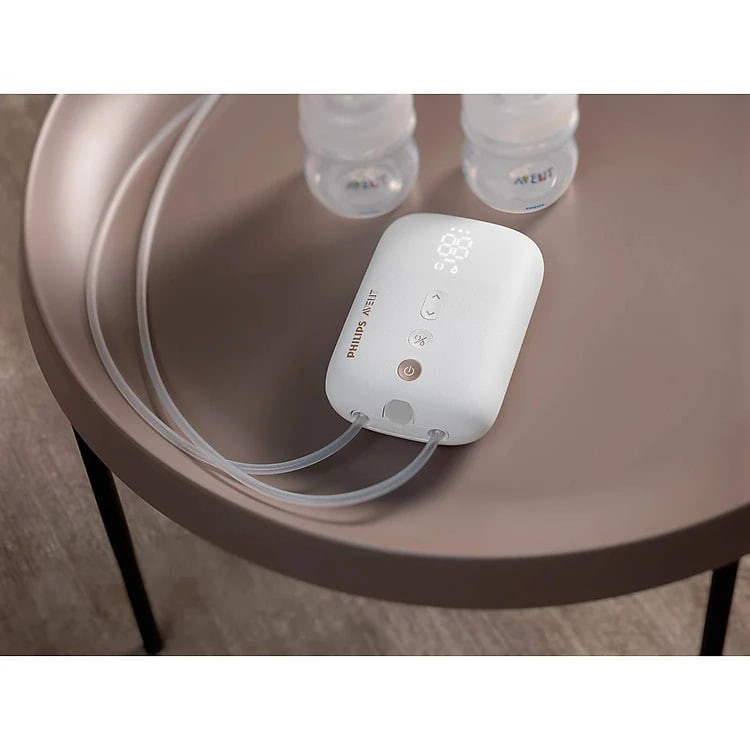 Máy hút sữa điện đôi có dây Philips Avent - Eureka Plus (có pin sạc) SCF394/11 - 250ml