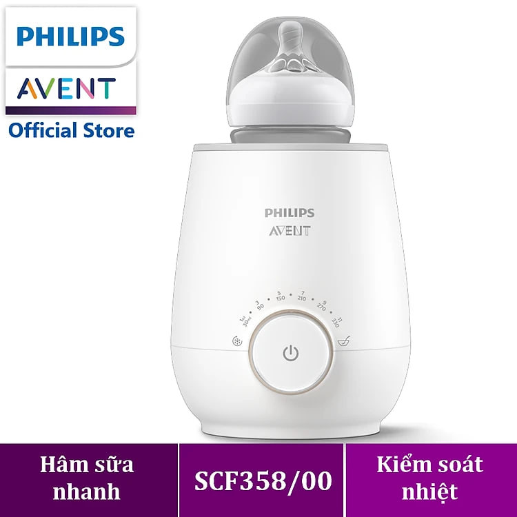 Máy hâm sữa và thức ăn siêu tốc Sunshine hiệu Philips Avent 358.00