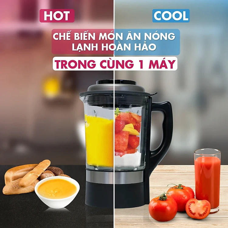 Máy xay sinh tố công suất lớn 800W Mishio - Hàng chính hãng