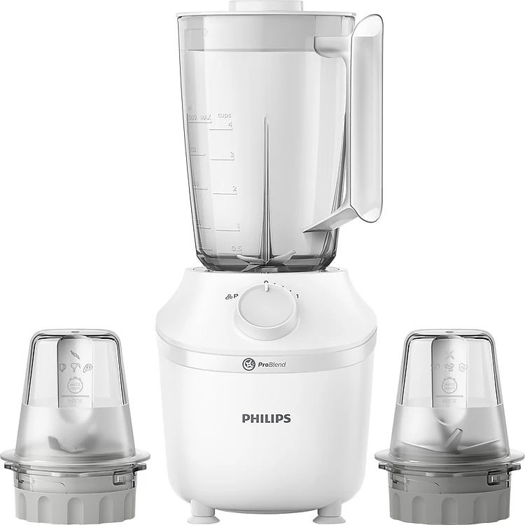 Máy Xay Sinh Tố PHILIPS HR2041/50 - Xay Nhuyễn Trong 45s - Hàng Chính Hãng
