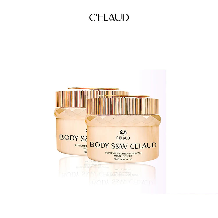 Kem Dưỡng Trắng Da Body S&W Celaud 180ml