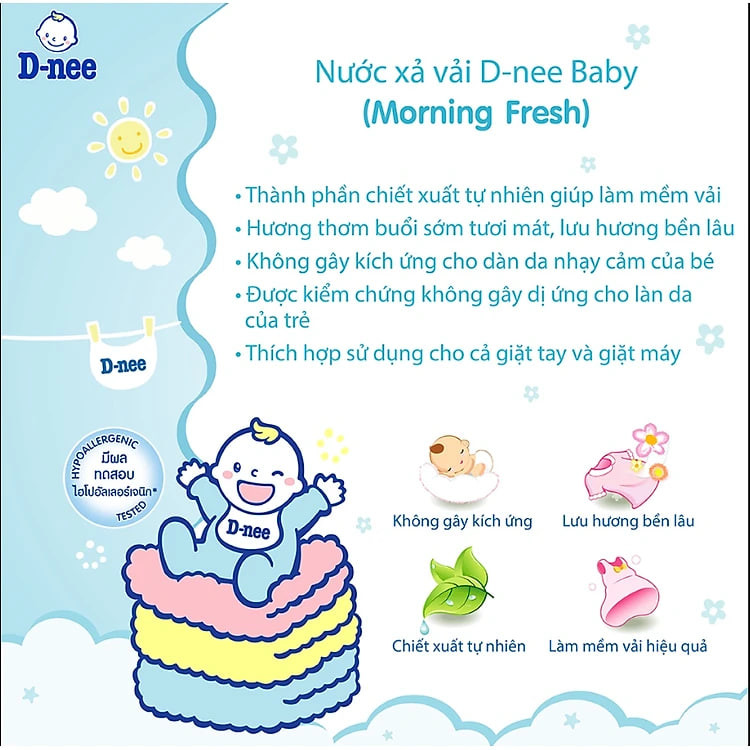 Nước Xả Quần Áo Cho Bé D-nee