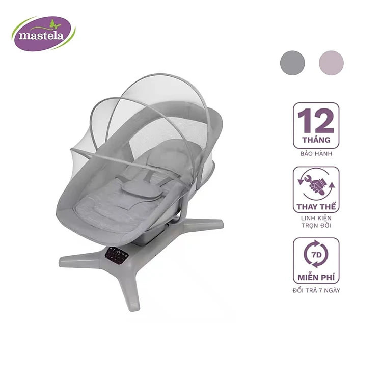 https://tiktokshop-seller-vn.com/[NEW] Nôi đung đưa ru ngủ đa chế độ Mastela X 2024 - điều khiển cảm ứng 1 chạm - 8303/8305