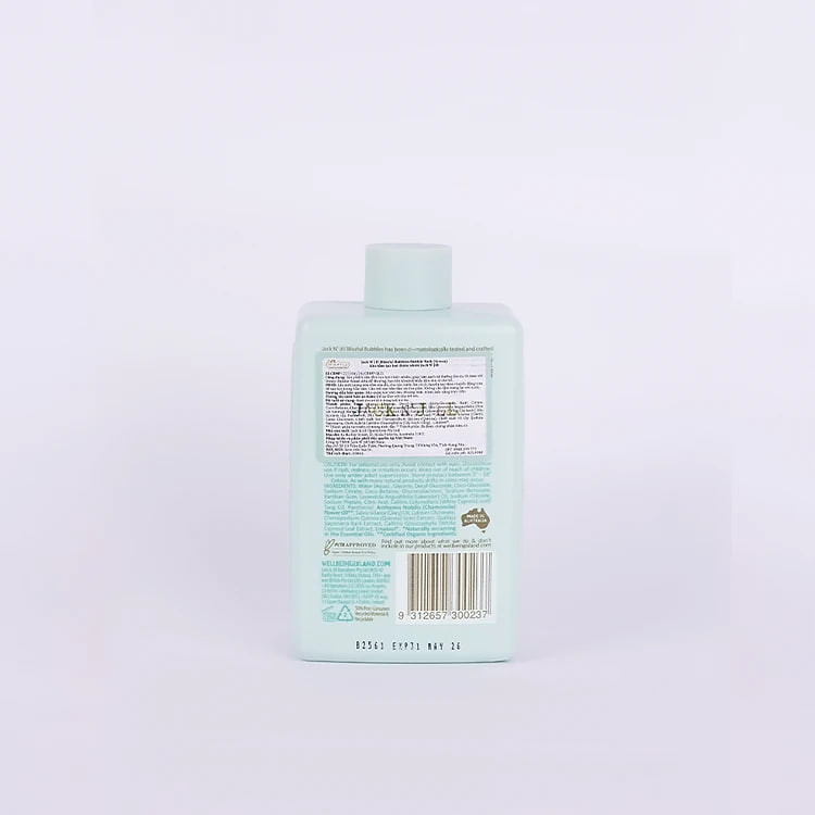 Sữa tắm bong bóng tự nhiên cho bé Jack N' Jill - Màu xanh 300ml (Từ 6 tháng)