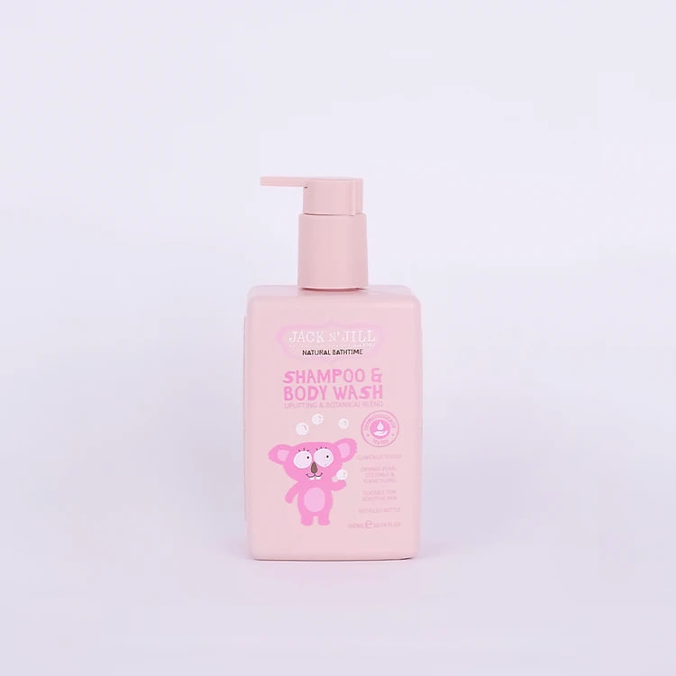 Sữa tắm gội tự nhiên cho bé Jack N' Jill - Màu hồng 300ml (Từ 6 tháng)