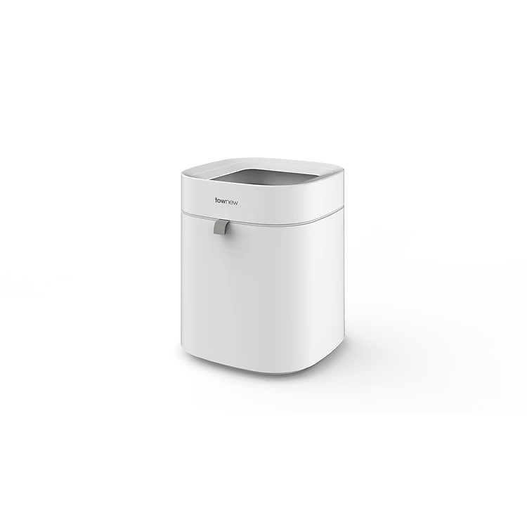 Thùng Rác Thông Minh TOWNEW T AIR LITE (WHITE) - Tự động đóng gói và thay túi rác - Bản Quốc Tế - Hàng Chính Hãng
