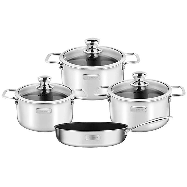 https://tiktokshop-seller-vn.com/Bộ nồi Inox dập nguyên khối Elmich Trimax Classic EL-2110OL Size 18, 20, 24, chảo 26cm