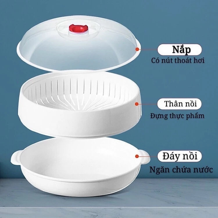 https://tiktokshop-seller-vn.com/Bộ Khay Hấp Lò Vi Sóng 3 Lớp Việt Nhật - Bộ Khay Hấp Chất Liệu Nhựa PP Nguyên Sinh Không Chứa BPA , Chịu Được Nhiệt Độ Cao An Toàn Cho Người Dùng - Hàng Việt Nam