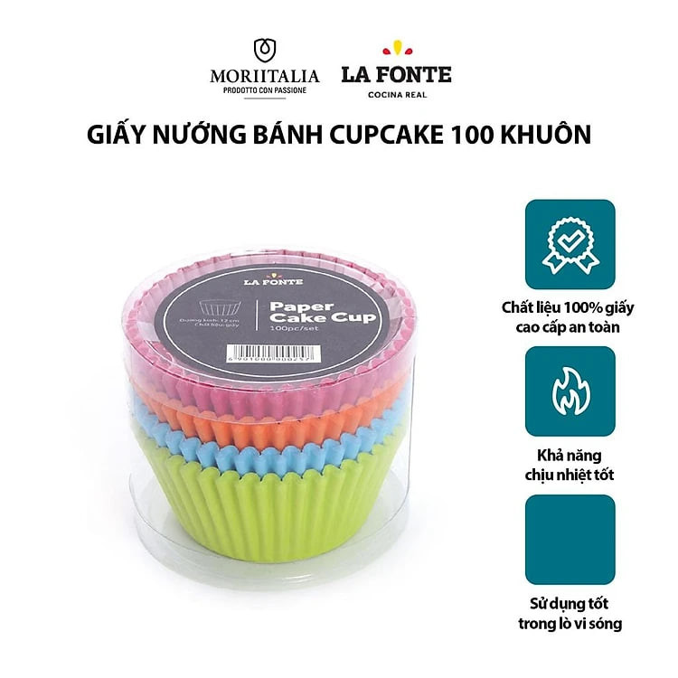 https://tiktokshop-seller-vn.com/Giấy nướng bánh cupcake La Fonte set 100 khuôn YY20410