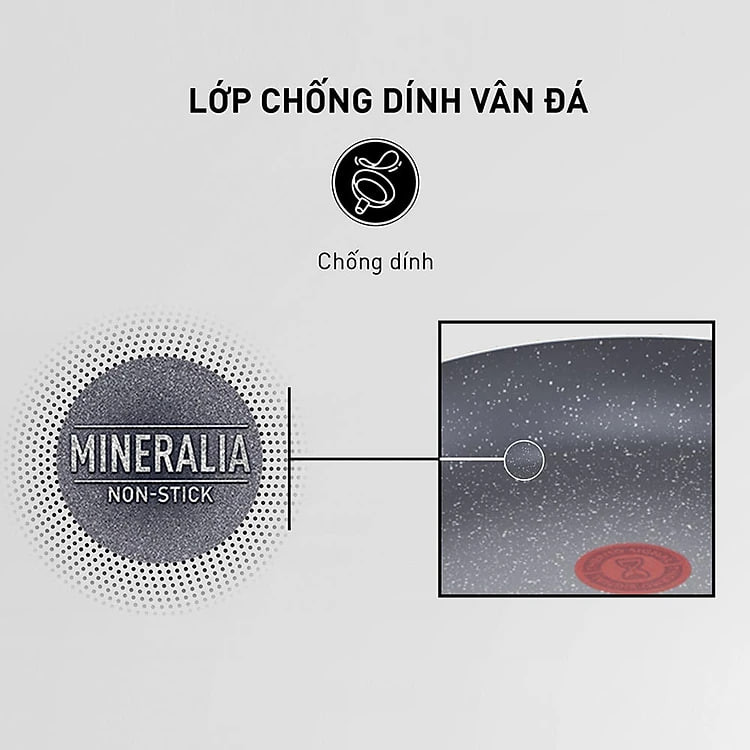 Chảo sâu lòng chống dính Tefal Natura 28cm, dùng cho bếp gas và hồng ngoại- Hàng chính hãng