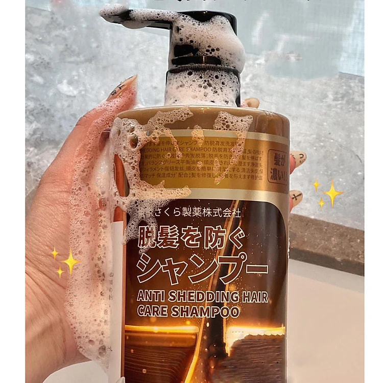 Dầu gội Collagen giảm rụng tóc mềm mượt êm dịu Anti Shedding Hair Nhật Bản 1000ml